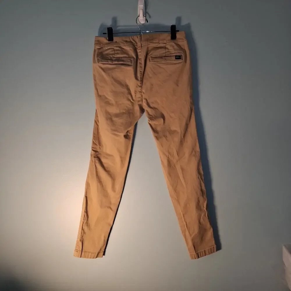 Hollister Super Skinny Chino Khaki Men's Pants Advanced Stretch Size 30/32